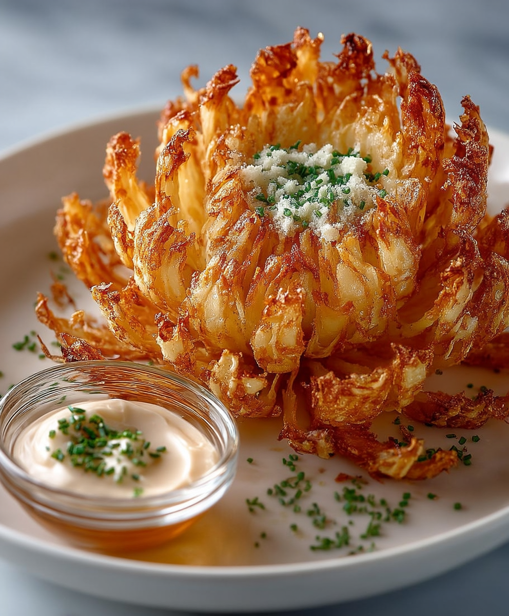 Crispy Blooming Onion