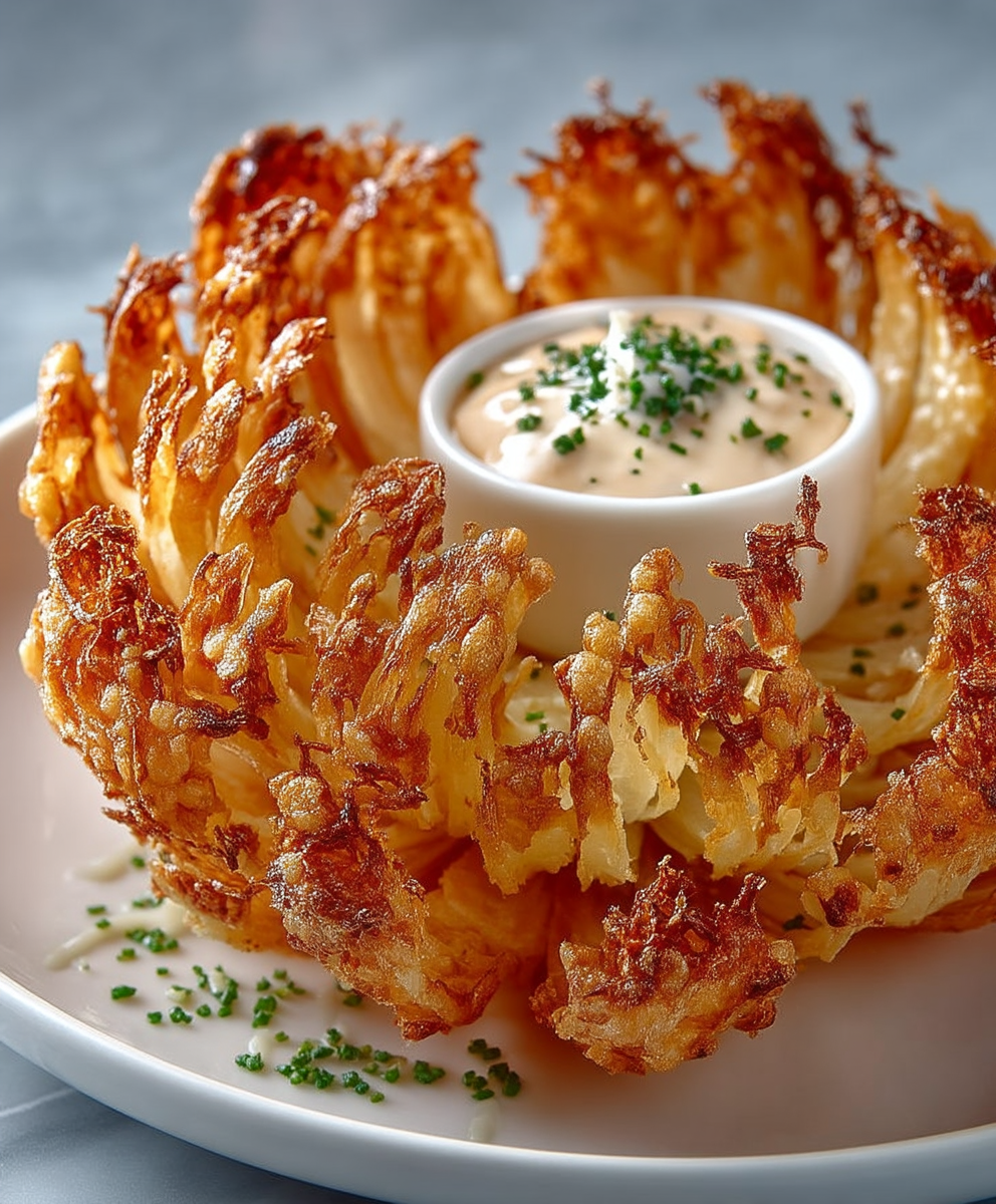 Crispy Blooming Onion