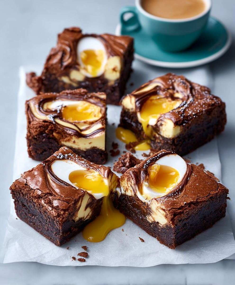 Creme Egg chocolate cake