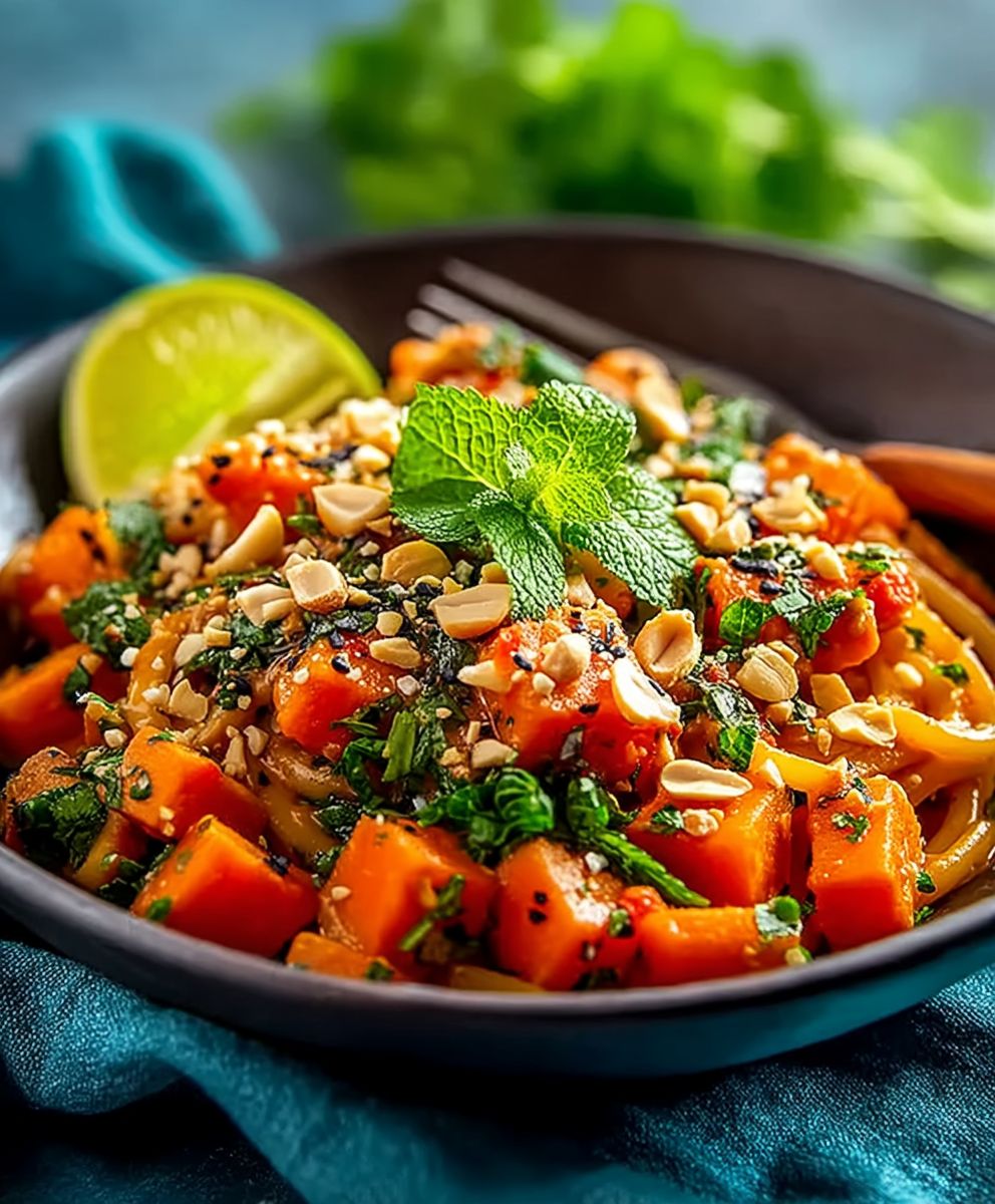 Vegan Thai Peanut Noodles