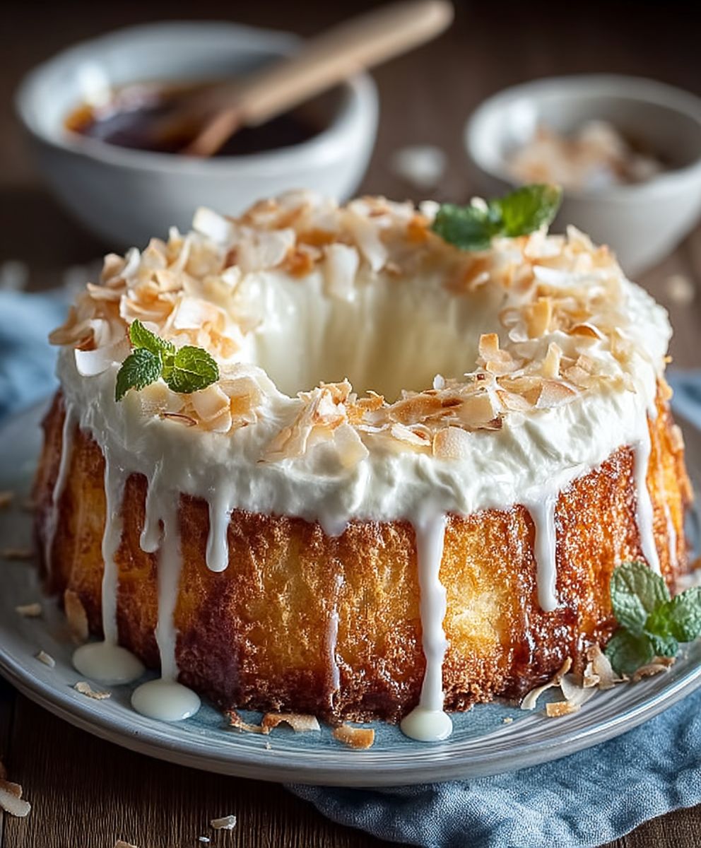 Toasted Coconut Tres Leches