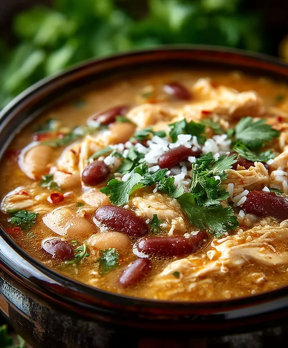 Cajun White Chicken Chili