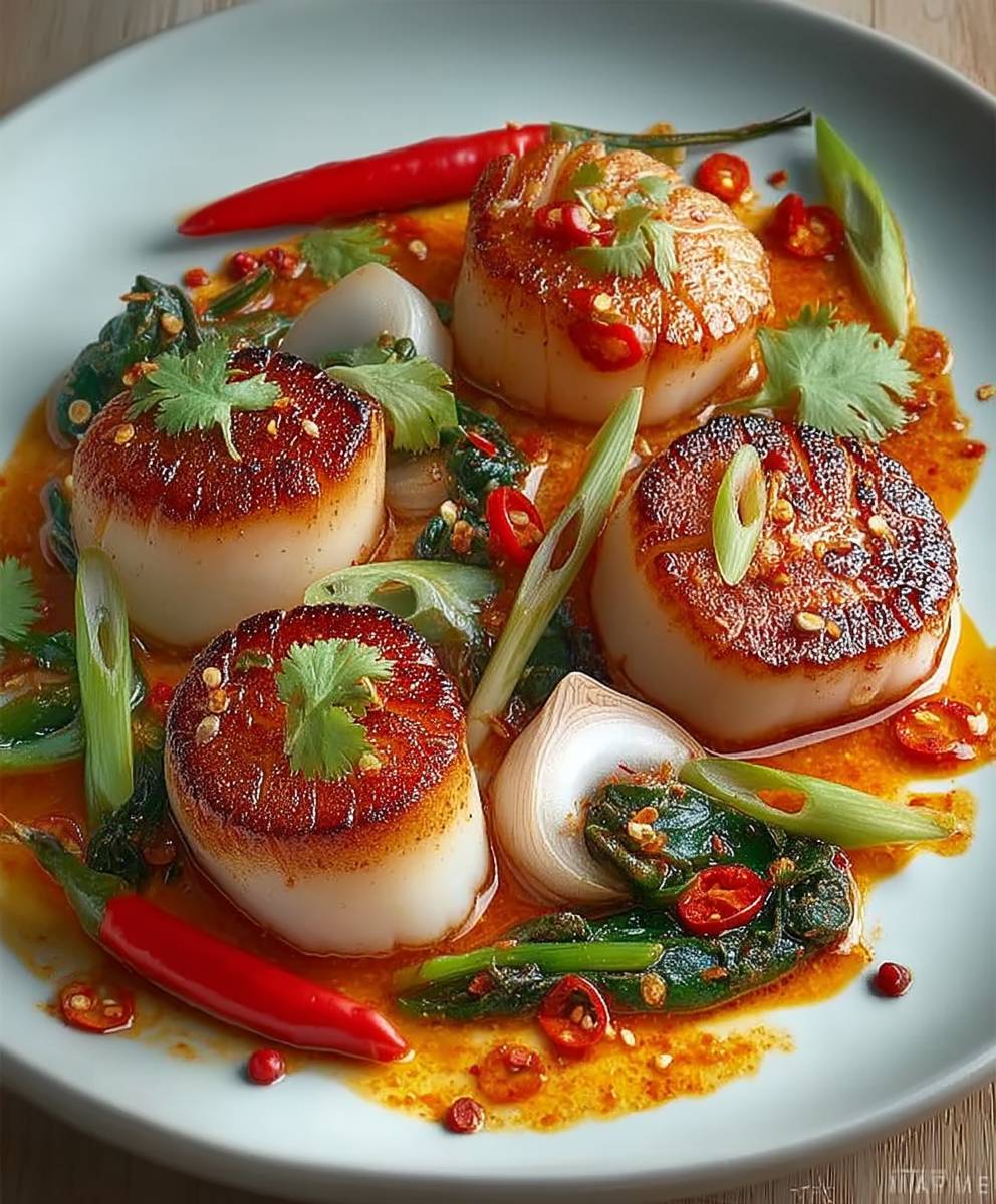 Spicy Scallops