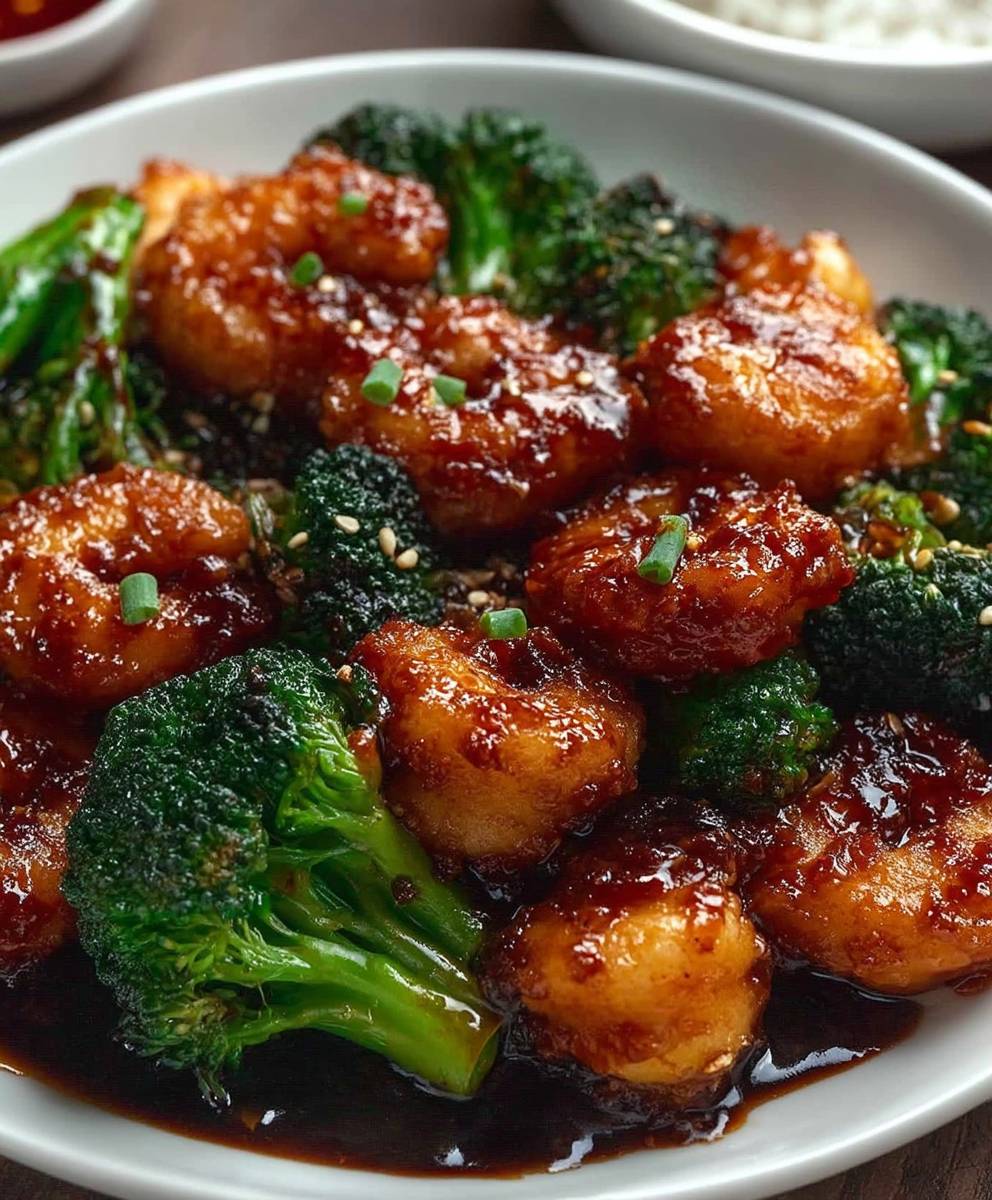 General Tso Shrimp Stir Fry