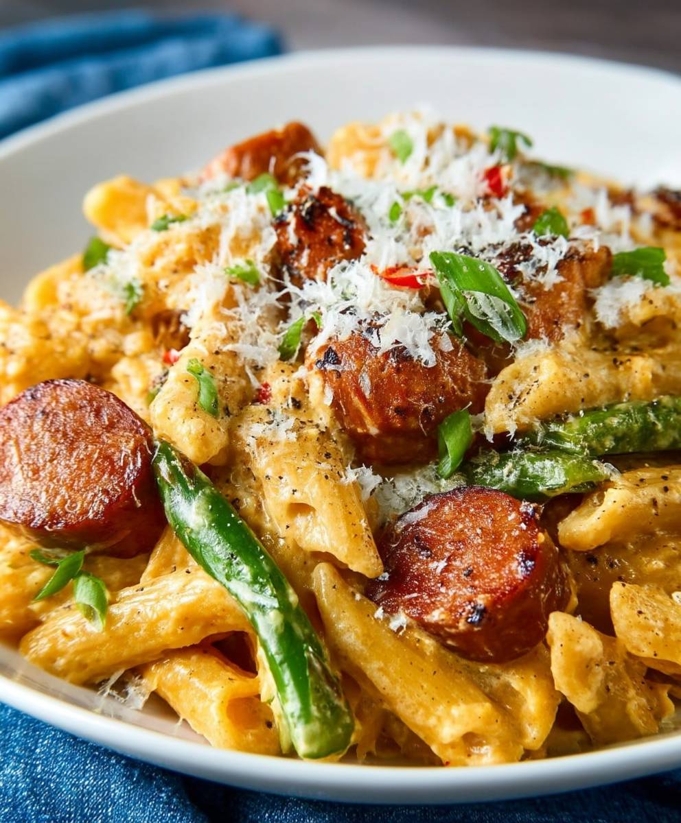 Cajun Chicken Sausage Pasta