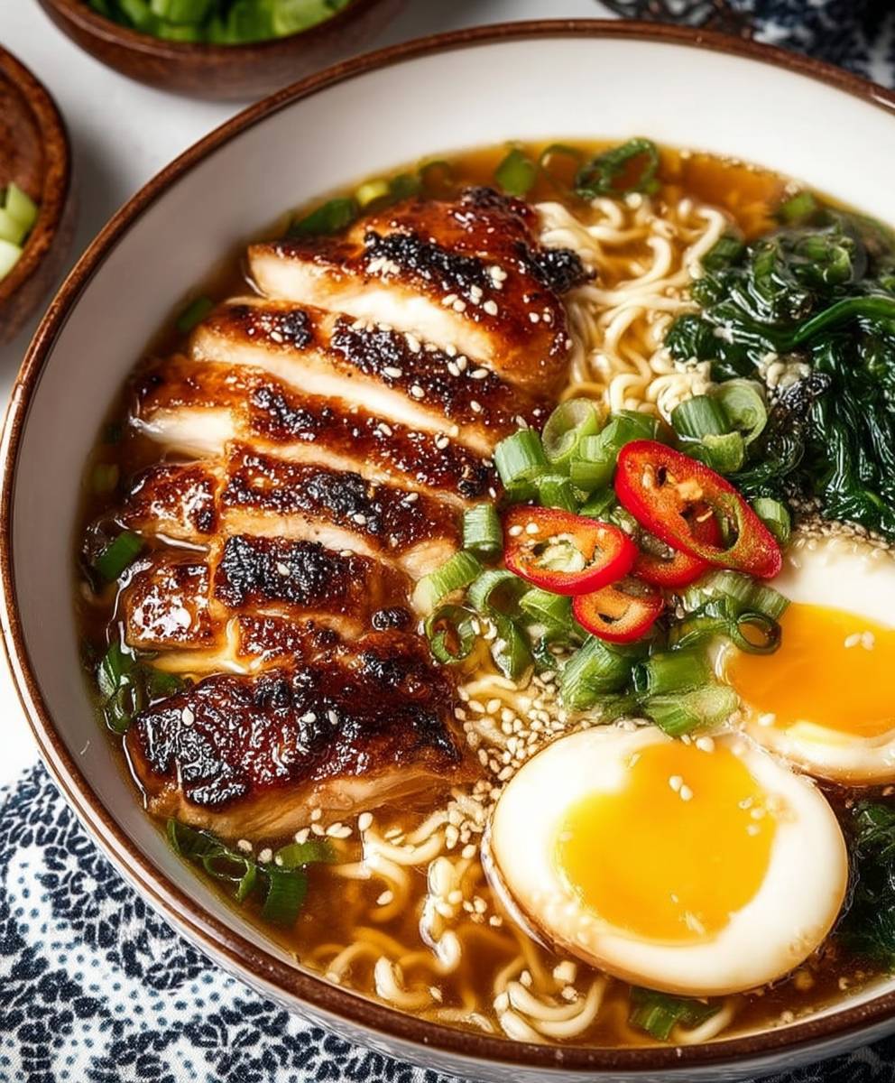 Homemade Chicken Ramen