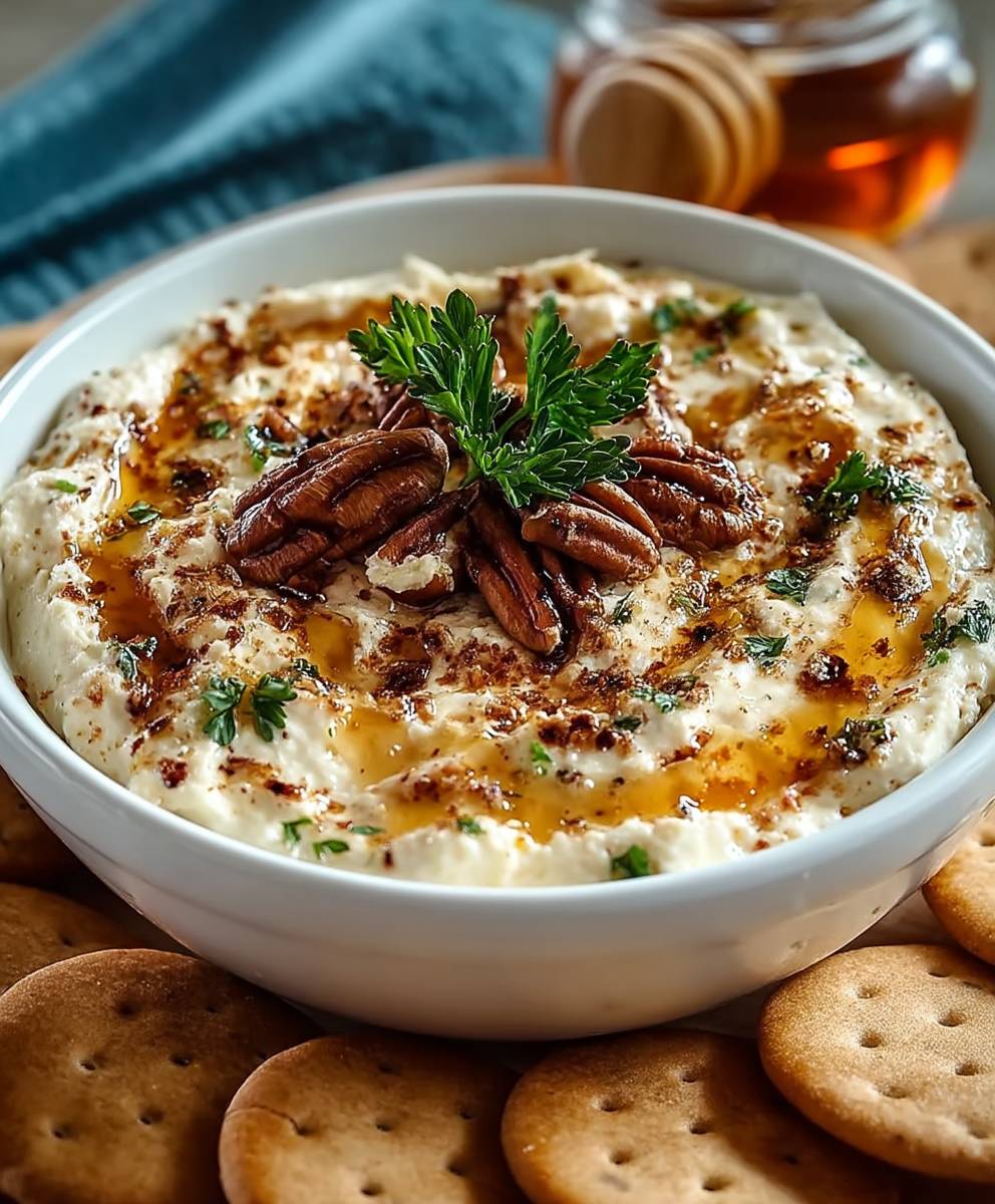 Parmesan Honey Pecan Dip