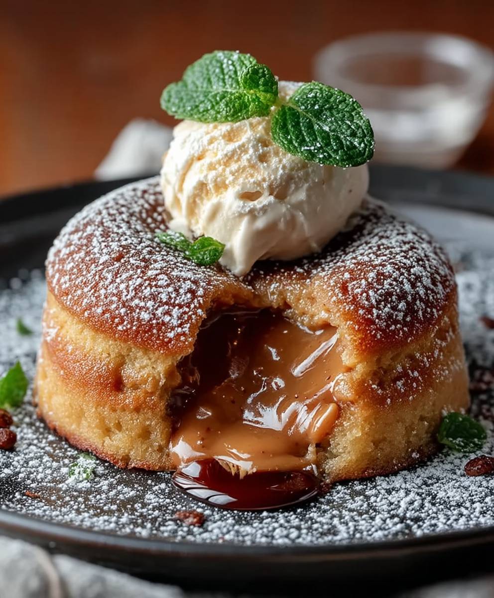 Peanut Butter Lava Cake