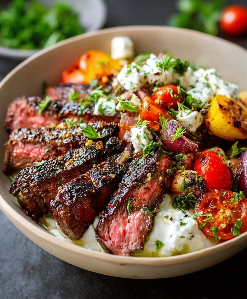 Mediterranean Steak Bowl