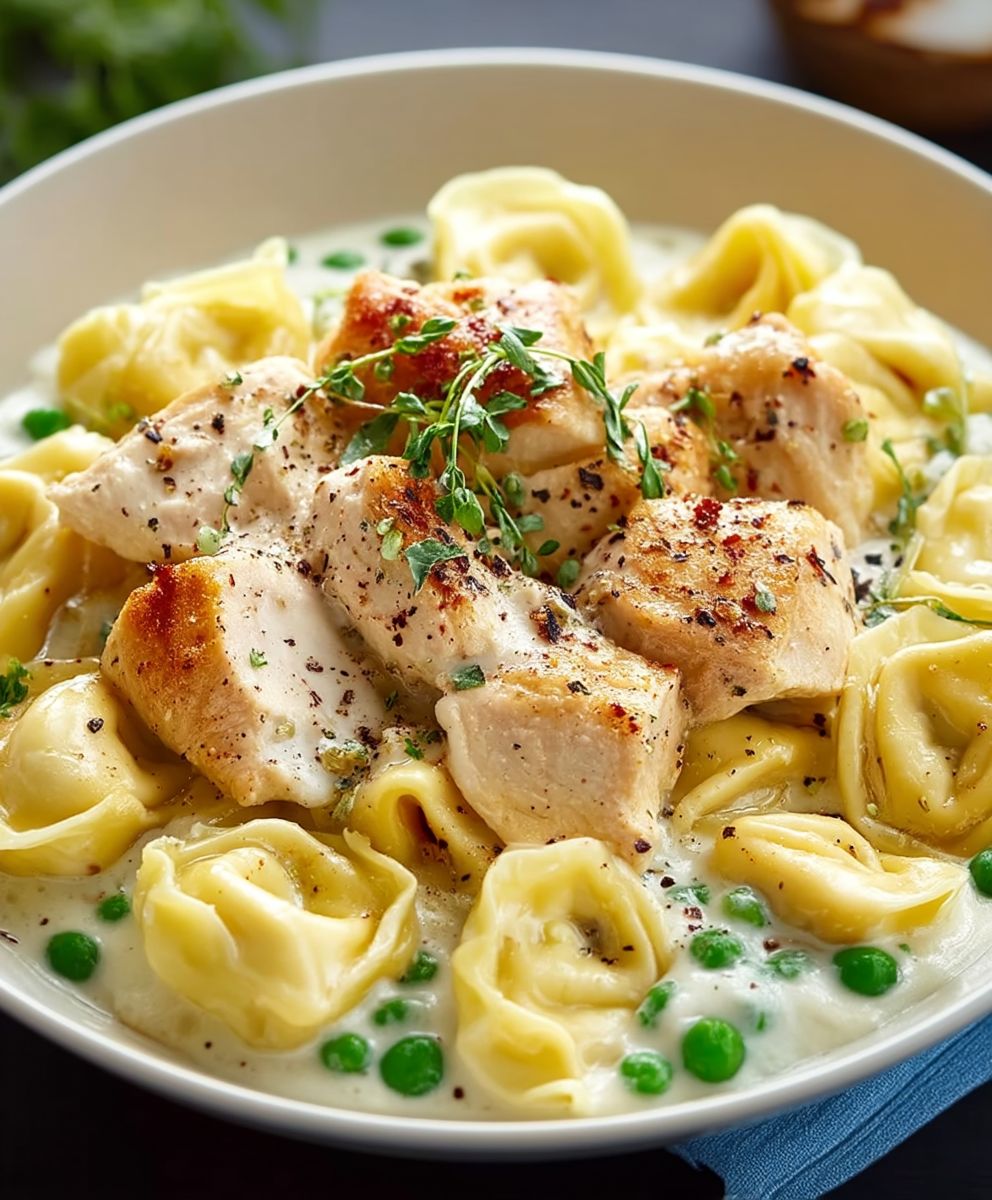 Chicken Tortellini Alfredo