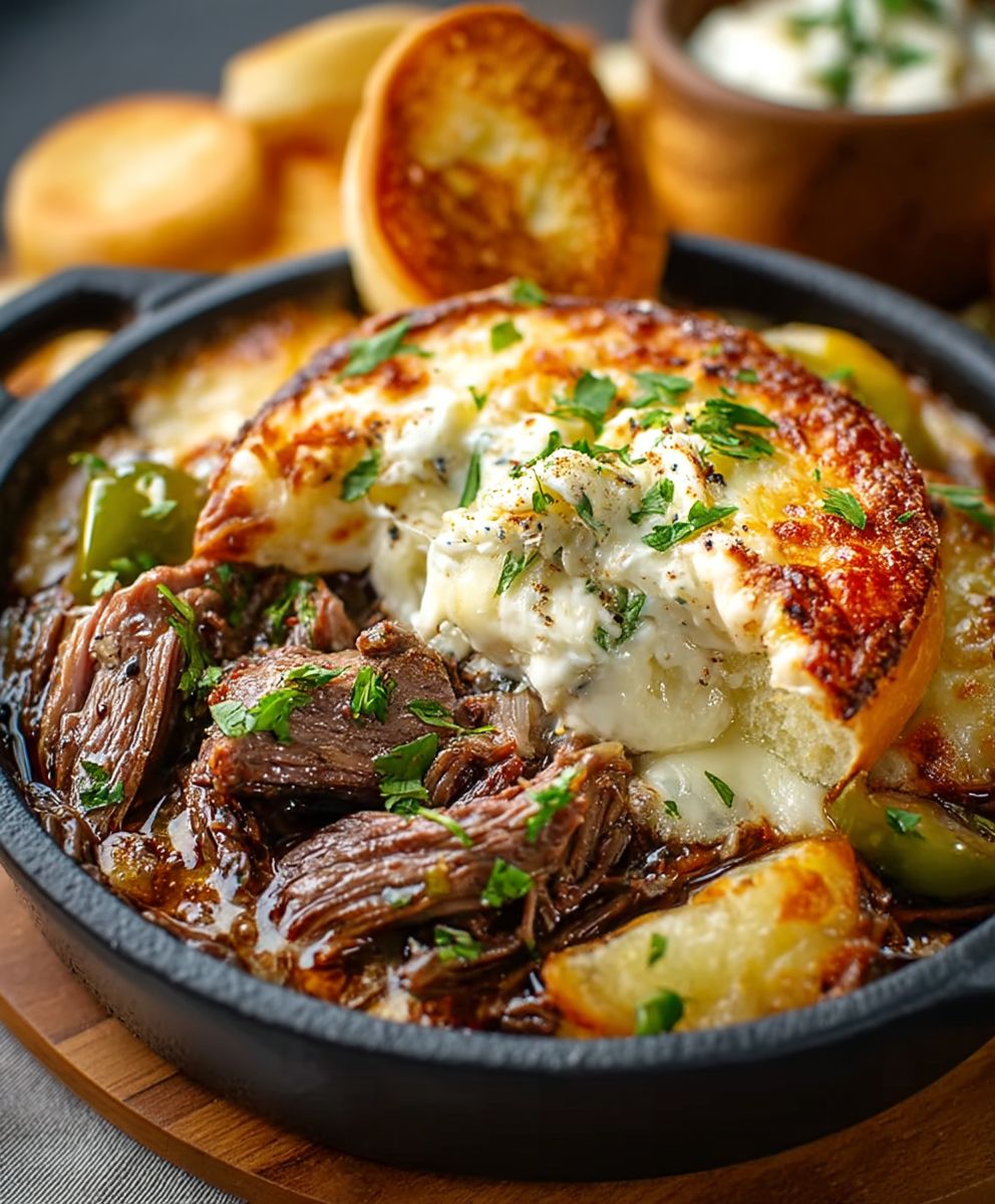 Philly Cheesesteak Dip