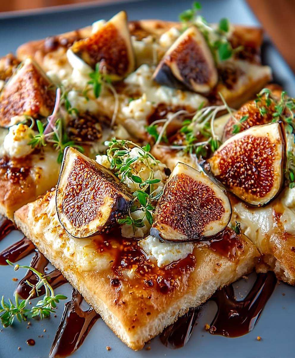 Fig Brie Flatbread