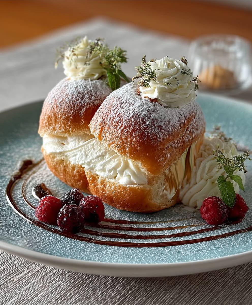 Italian cream buns