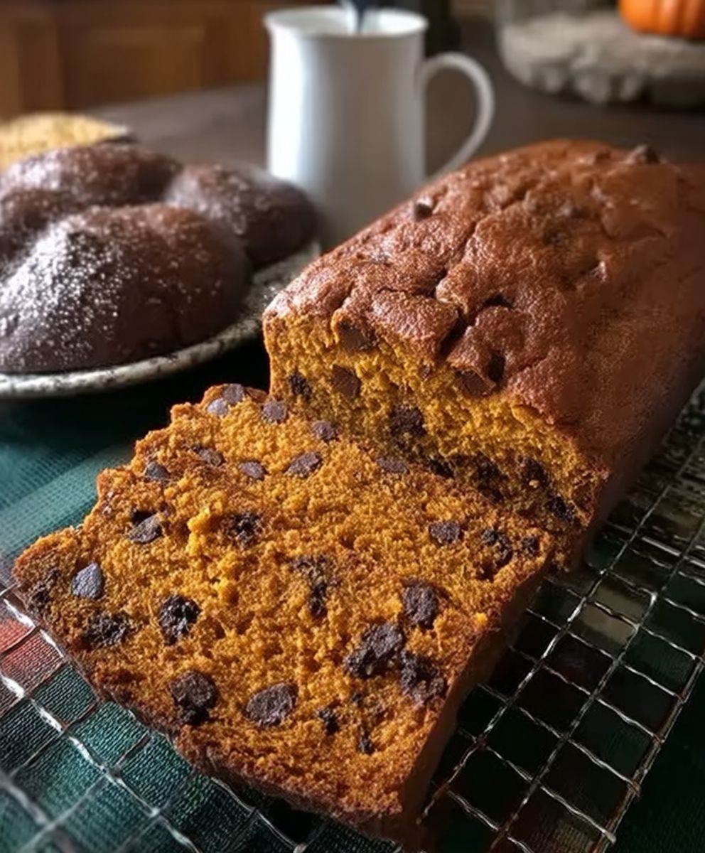 Chocolate Chip Pumpkin Bread