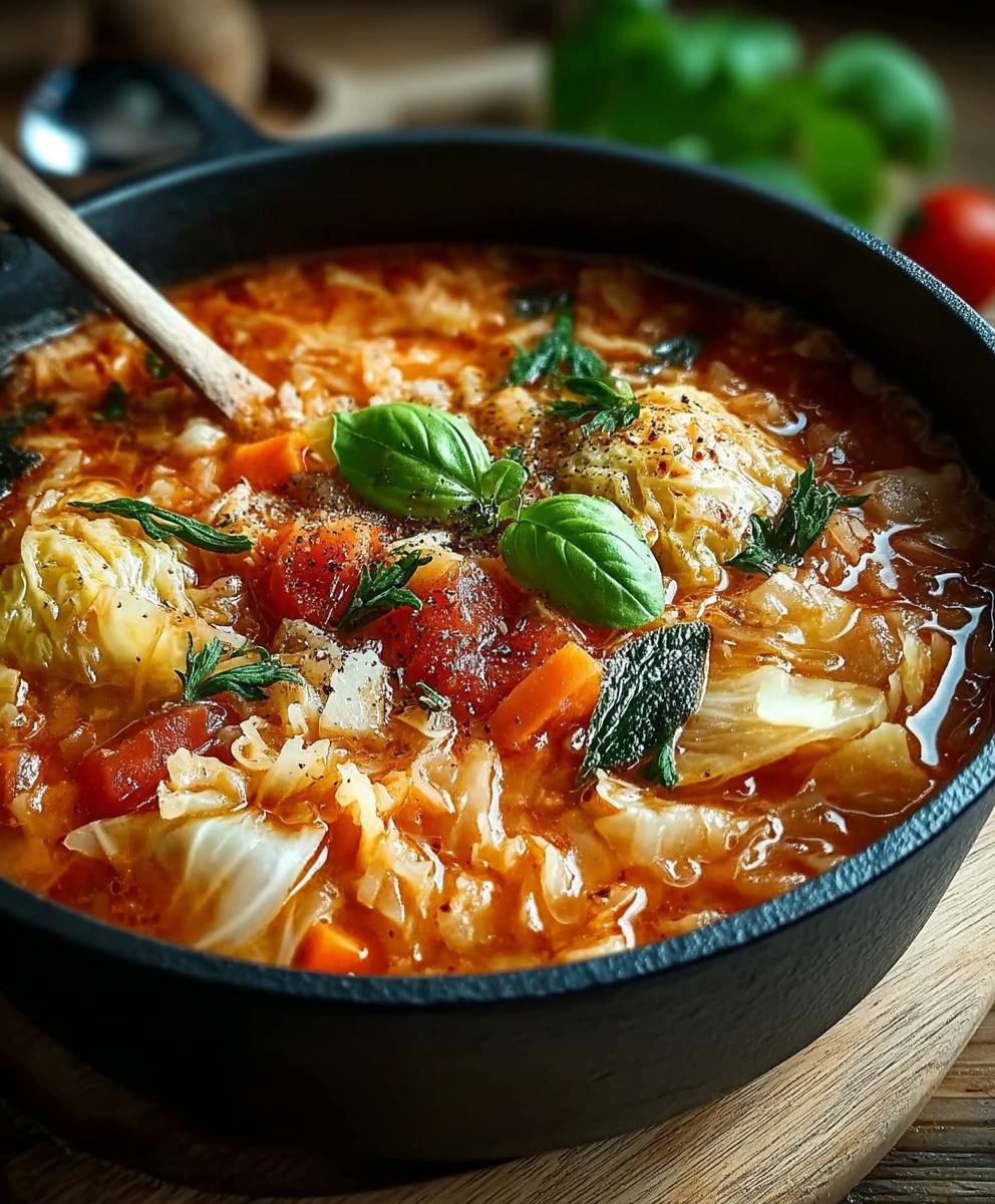 Stuffed Cabbage Soup