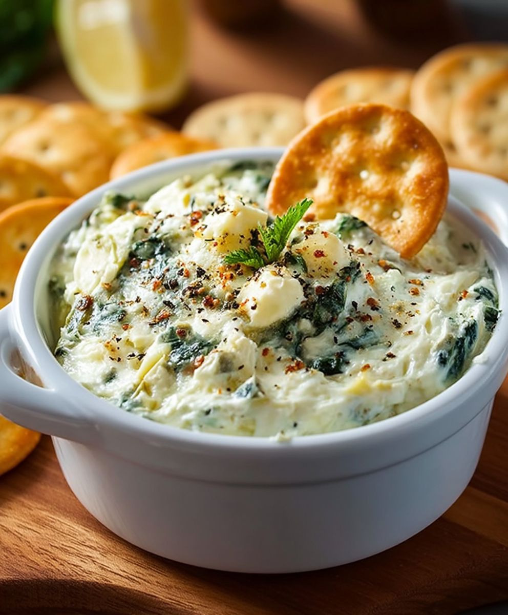Spinach Artichoke Dip Healthy