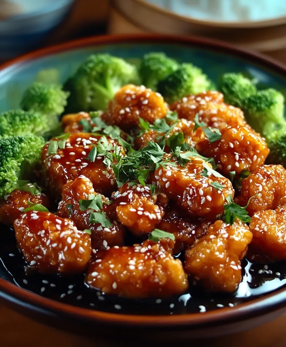 Skinny Orange Chicken
