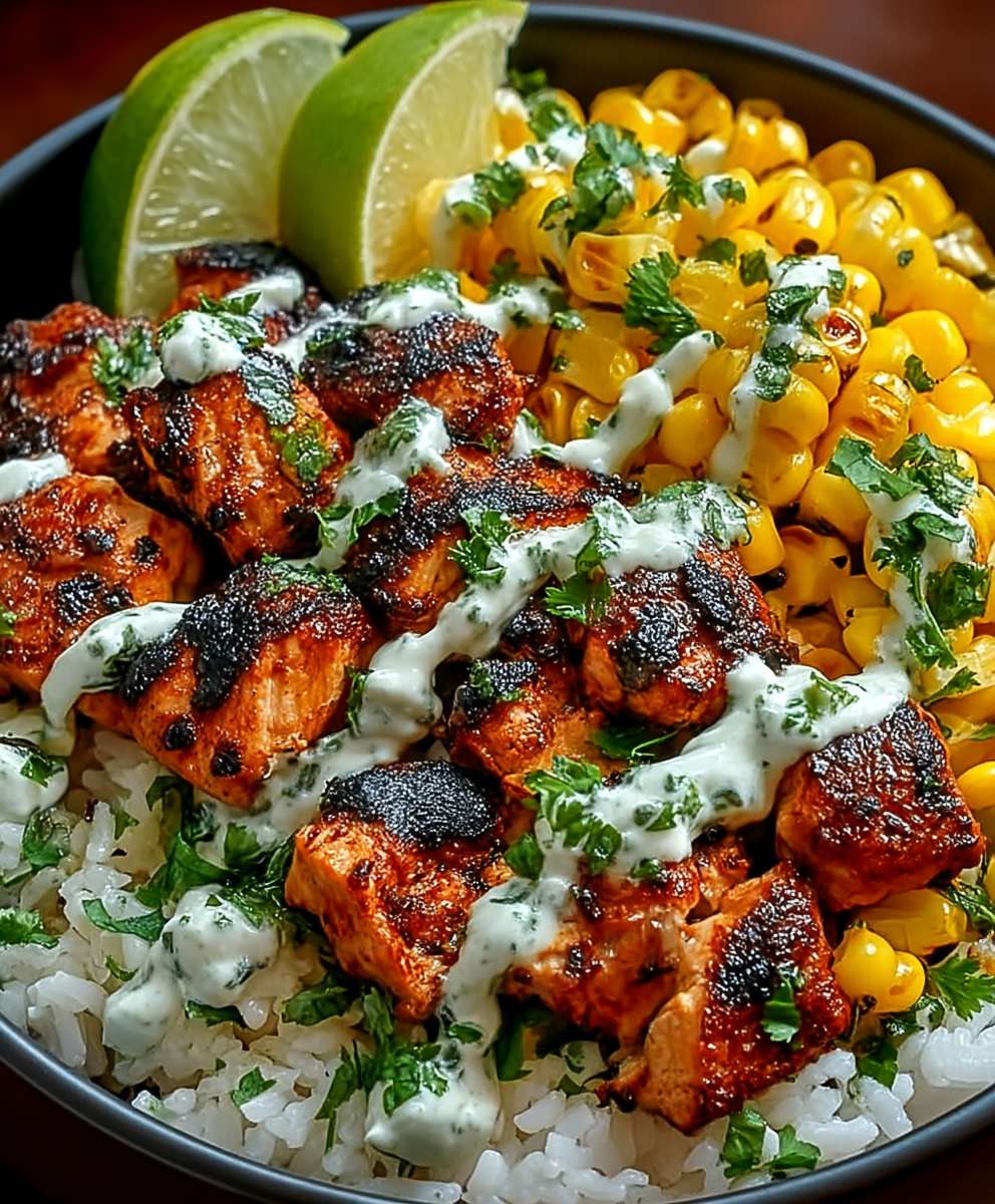 Street Corn Chicken Bowl