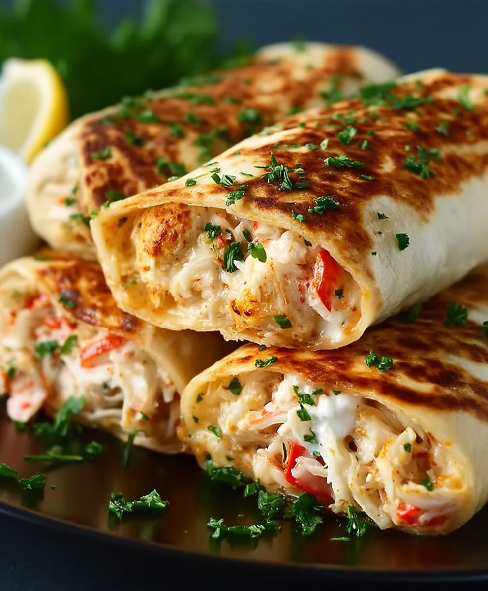 Low Carb Crab Melt