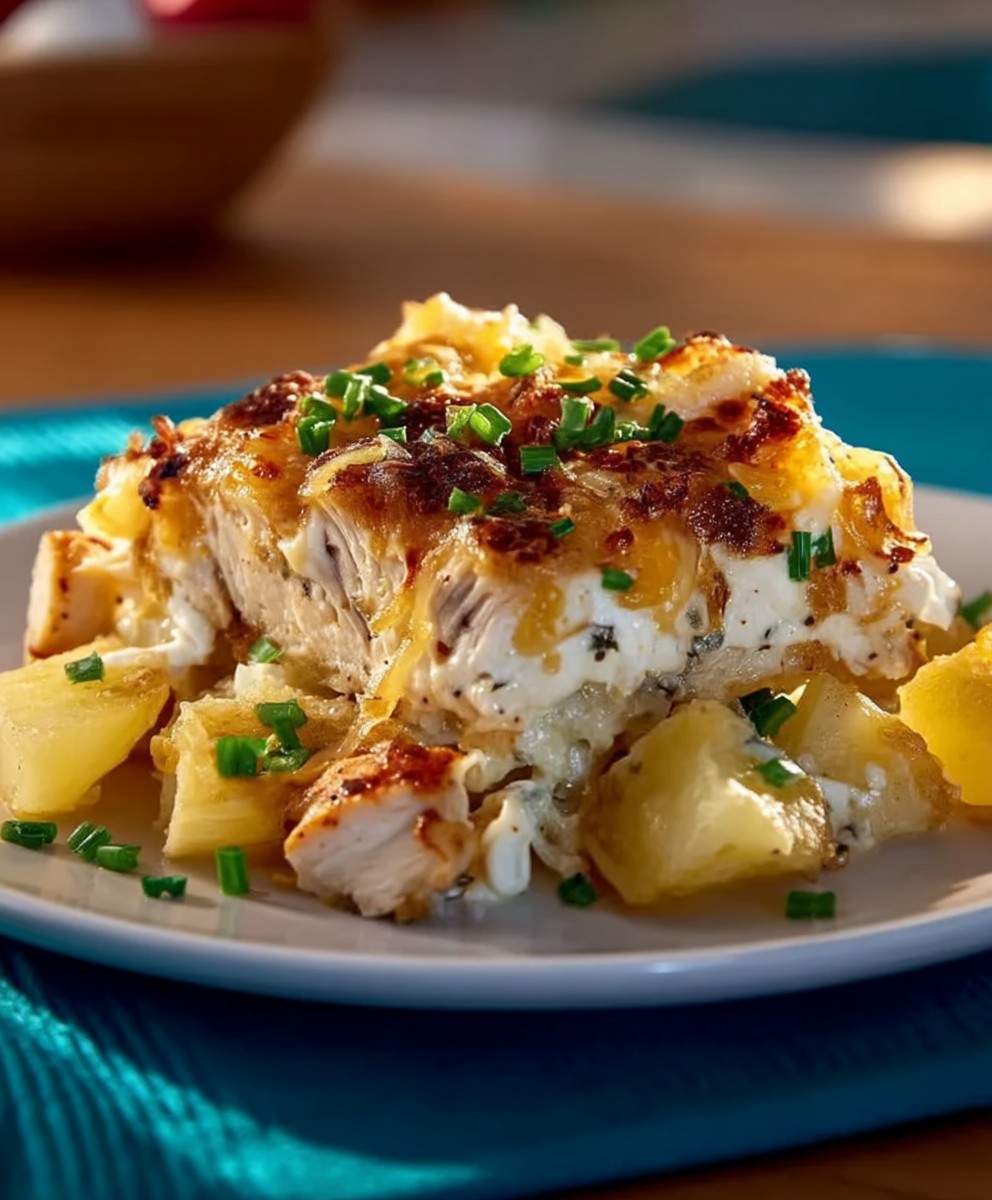 Chicken Potato Casserole