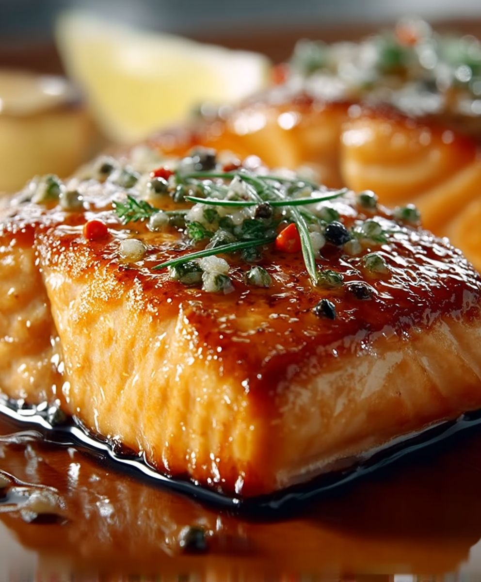 Honey Glazed Salmon
