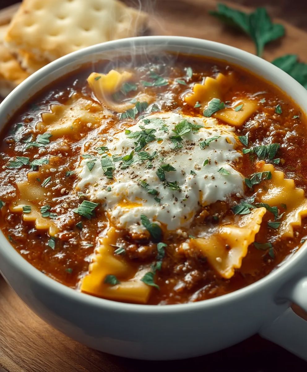 Lasagna Soup