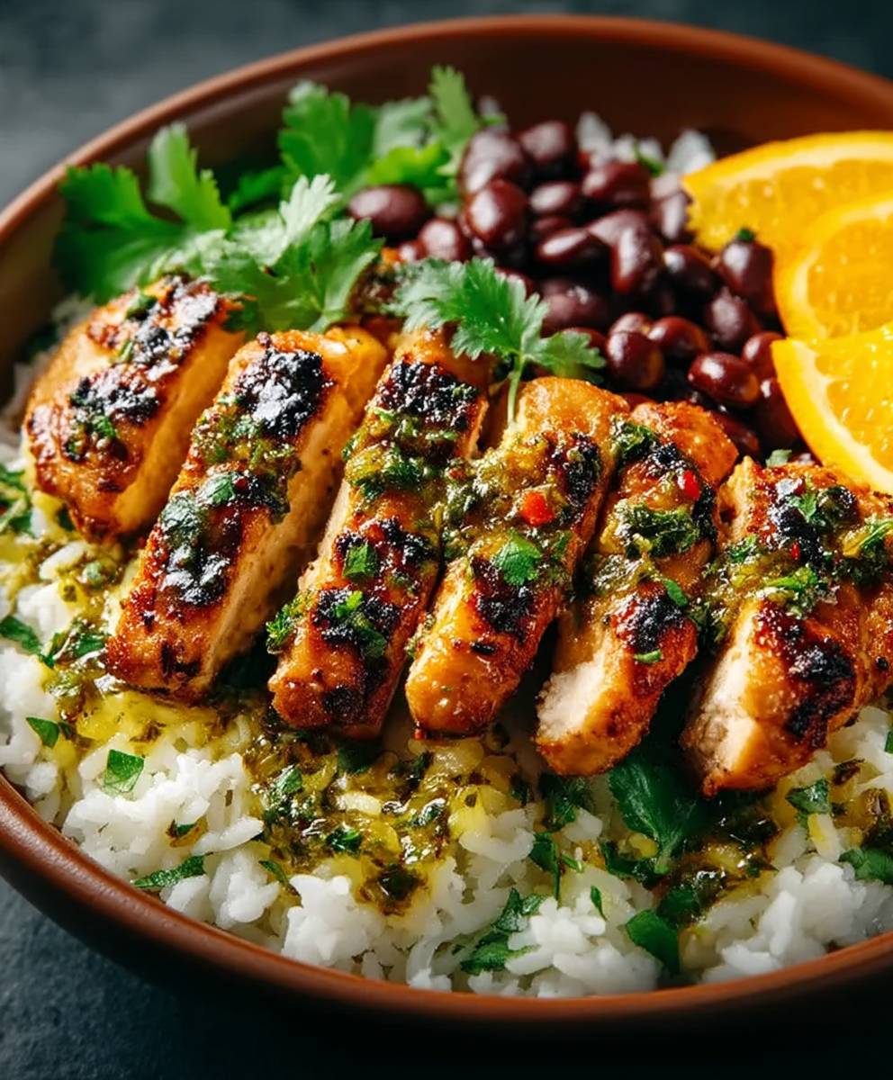 Cilantro Orange Chicken