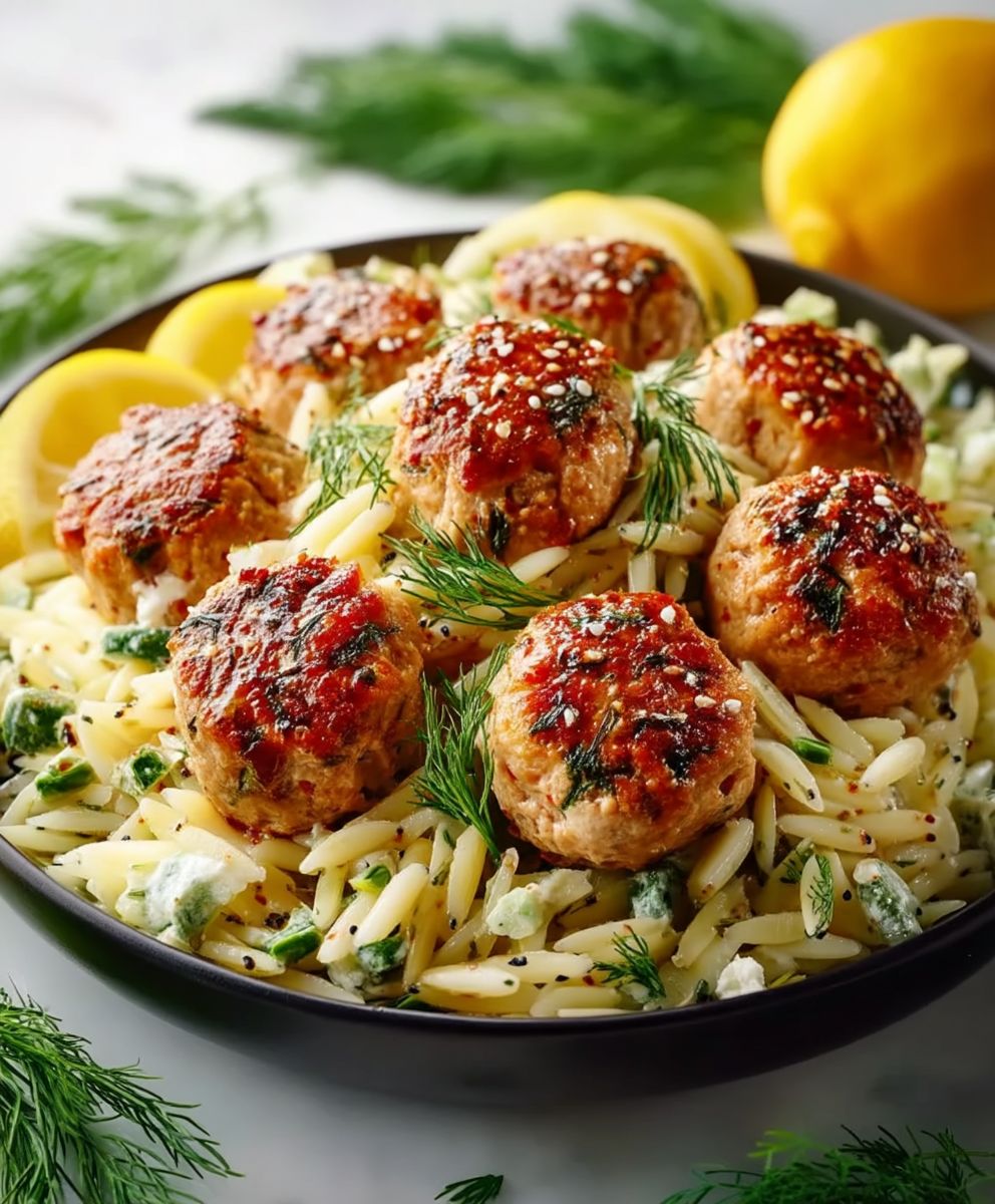 Lemon Dill Chicken Bowls