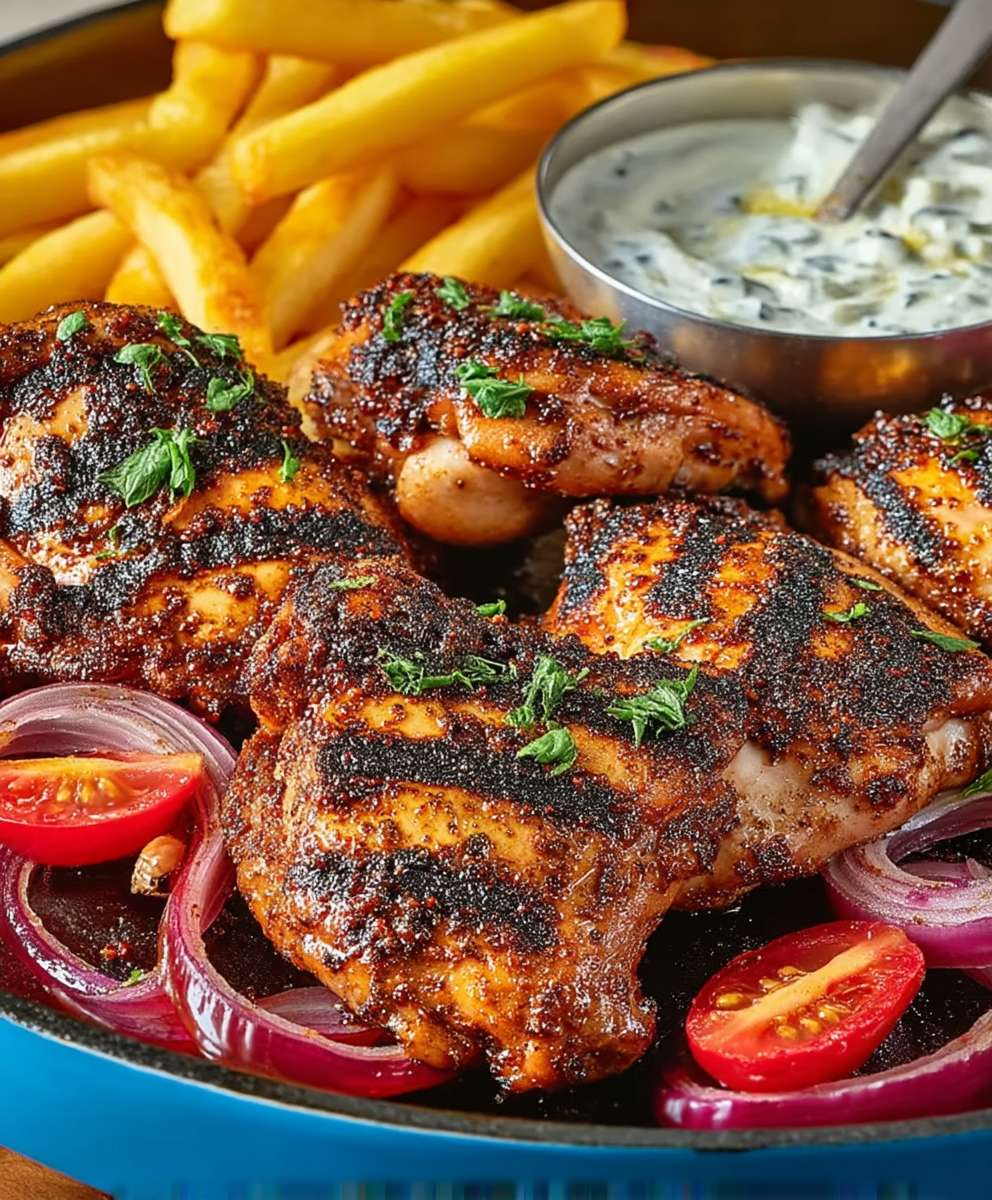 Sumac Chicken Thighs