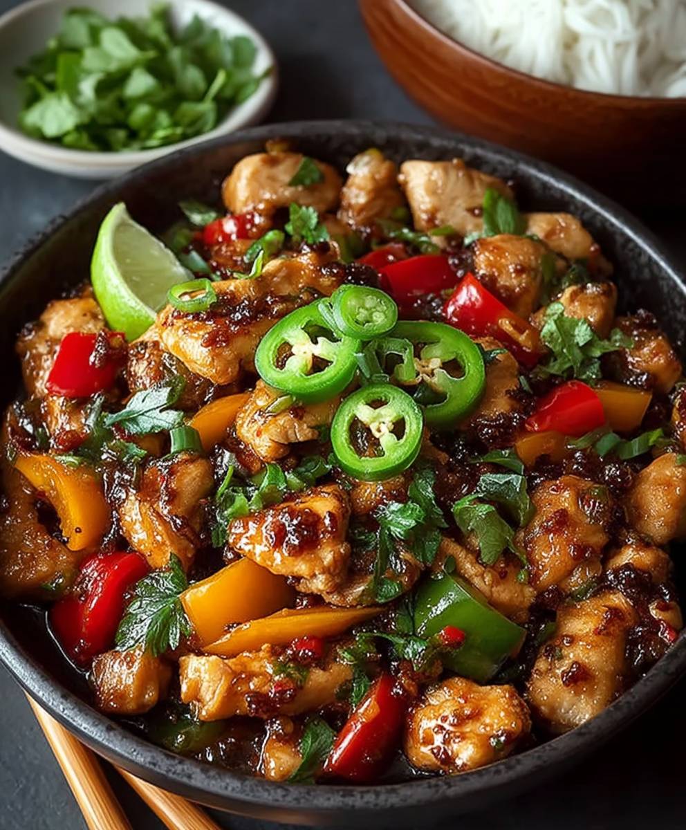 Jalapeno Chicken Stir Fry