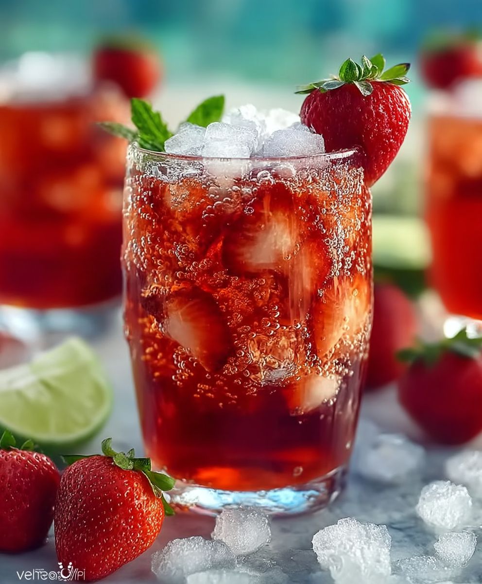 Strawberry Iced Tea
