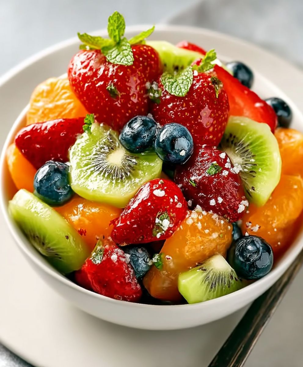 Honey Lime Fruit Salad