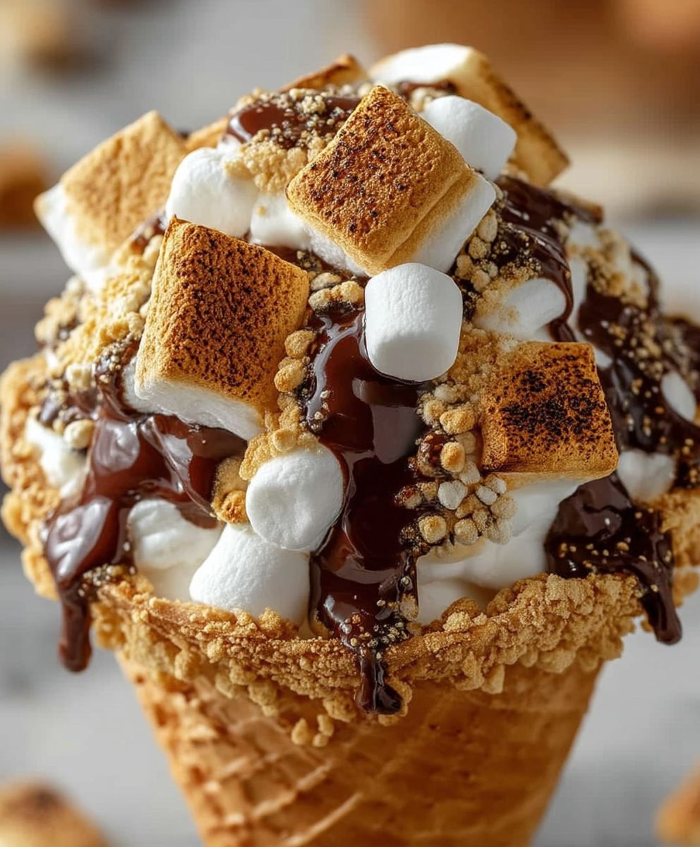 Smores Cones