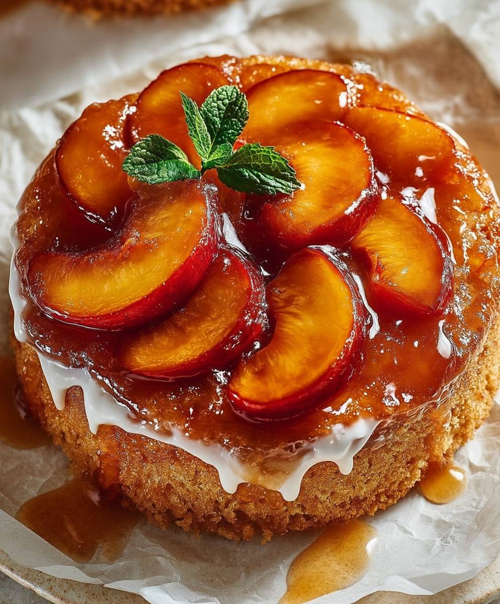 Peach Cobbler Pound Cake