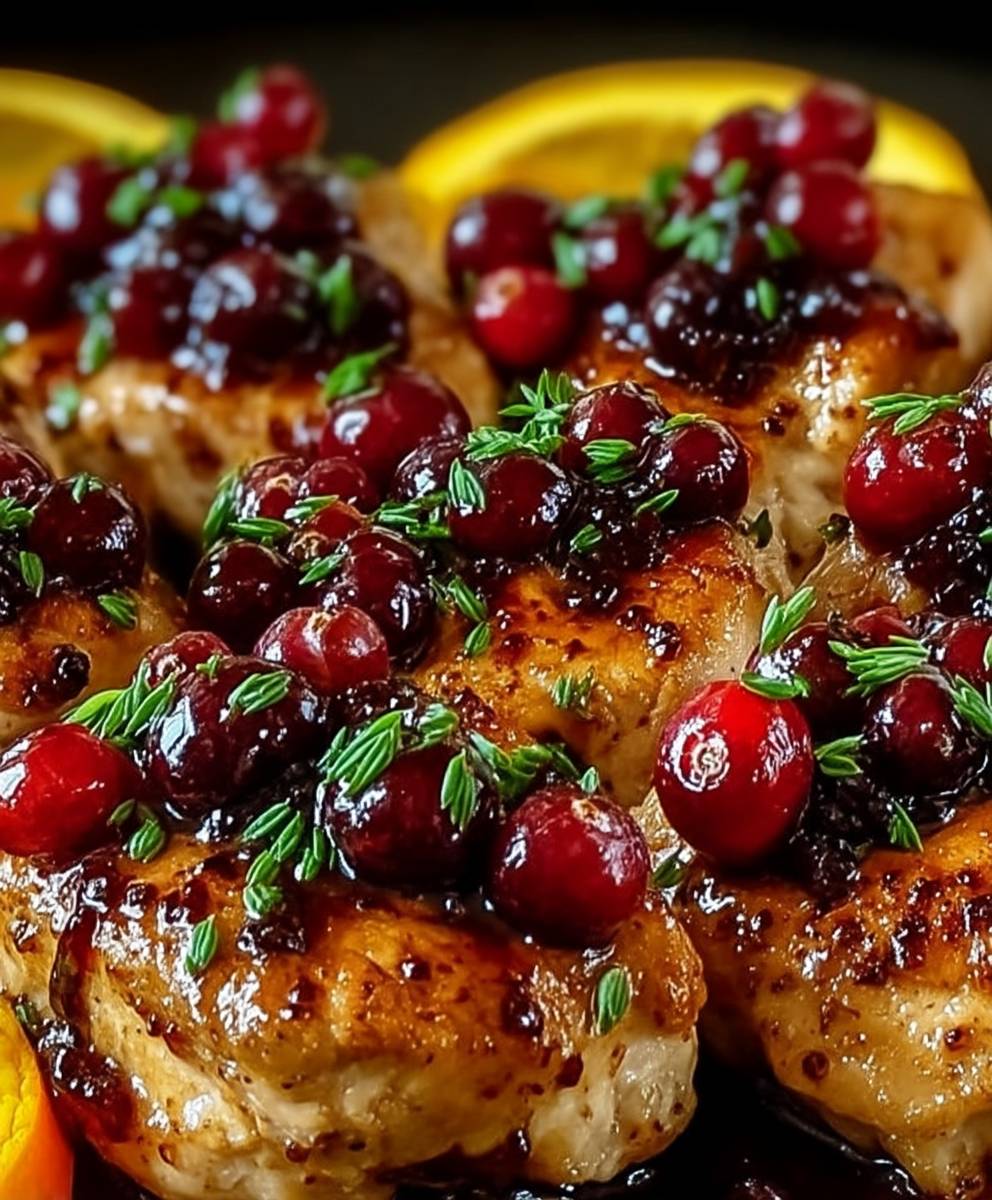 Cranberry Orange Chicken