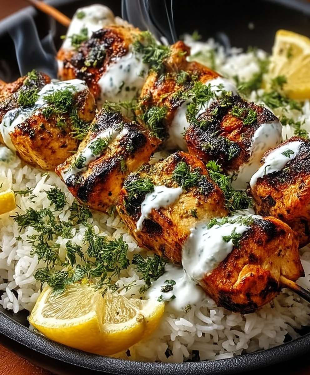Greek Chicken Skewers
