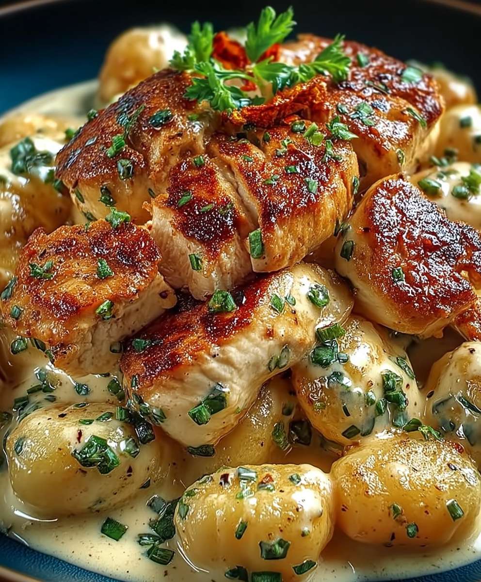 Asiago Chicken Gnocchi