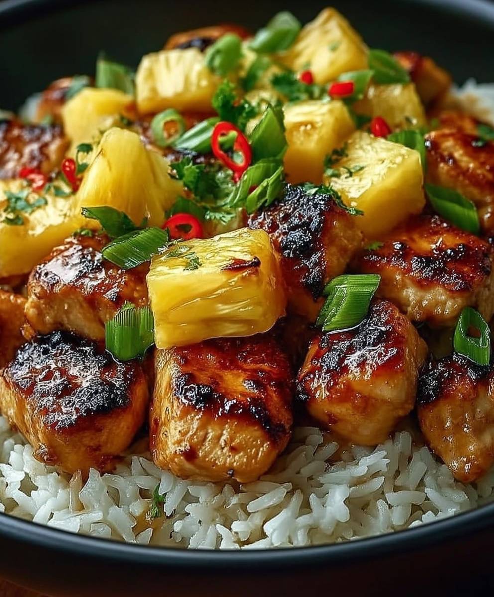 Pineapple Chicken and Rice
