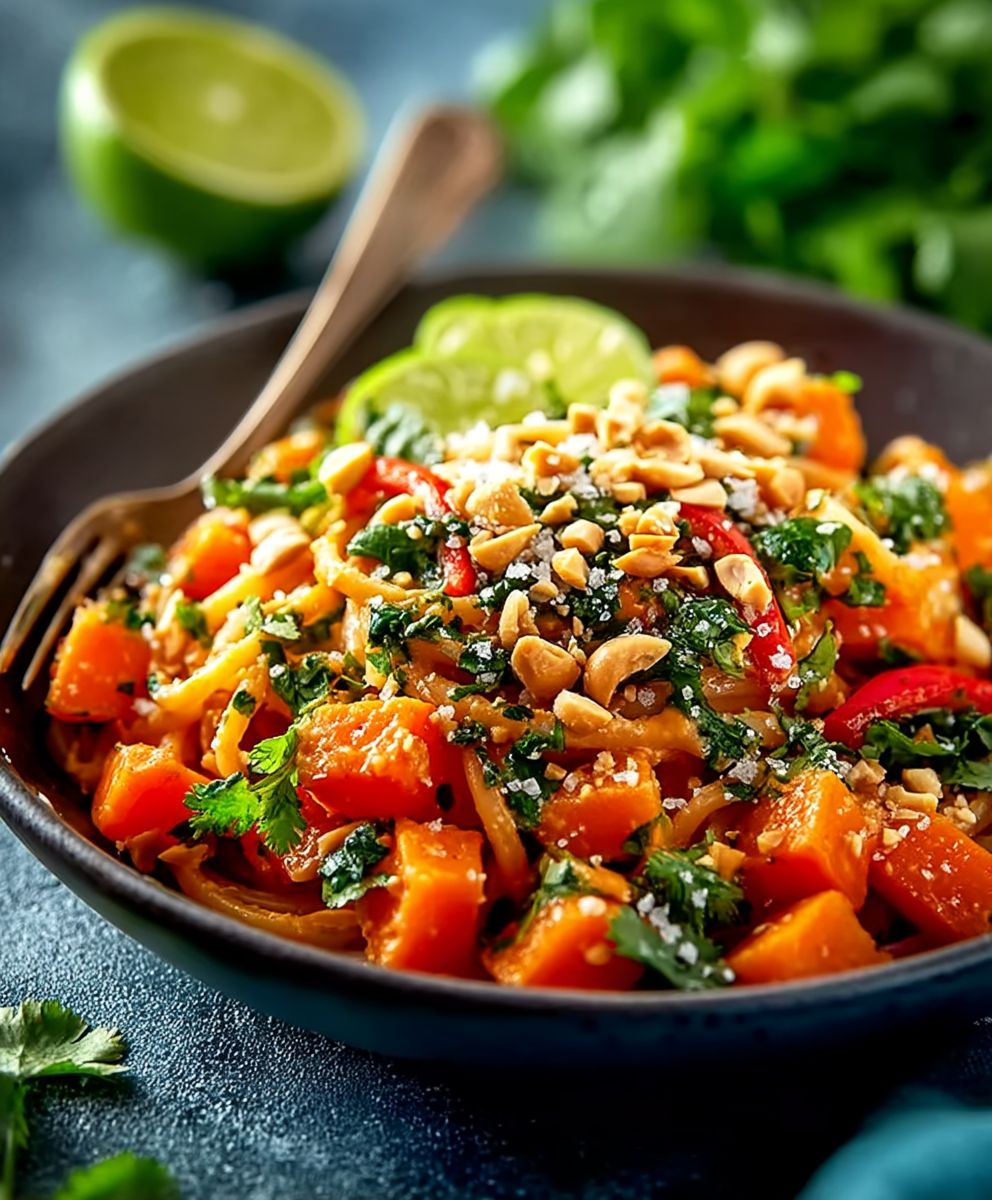 Vegan Thai Peanut Noodles