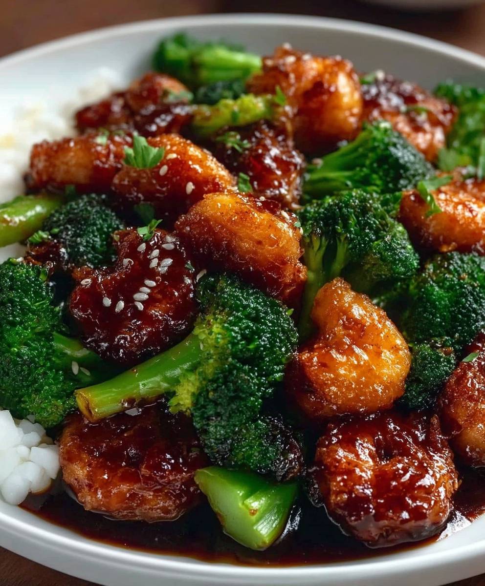General Tso Shrimp Stir Fry