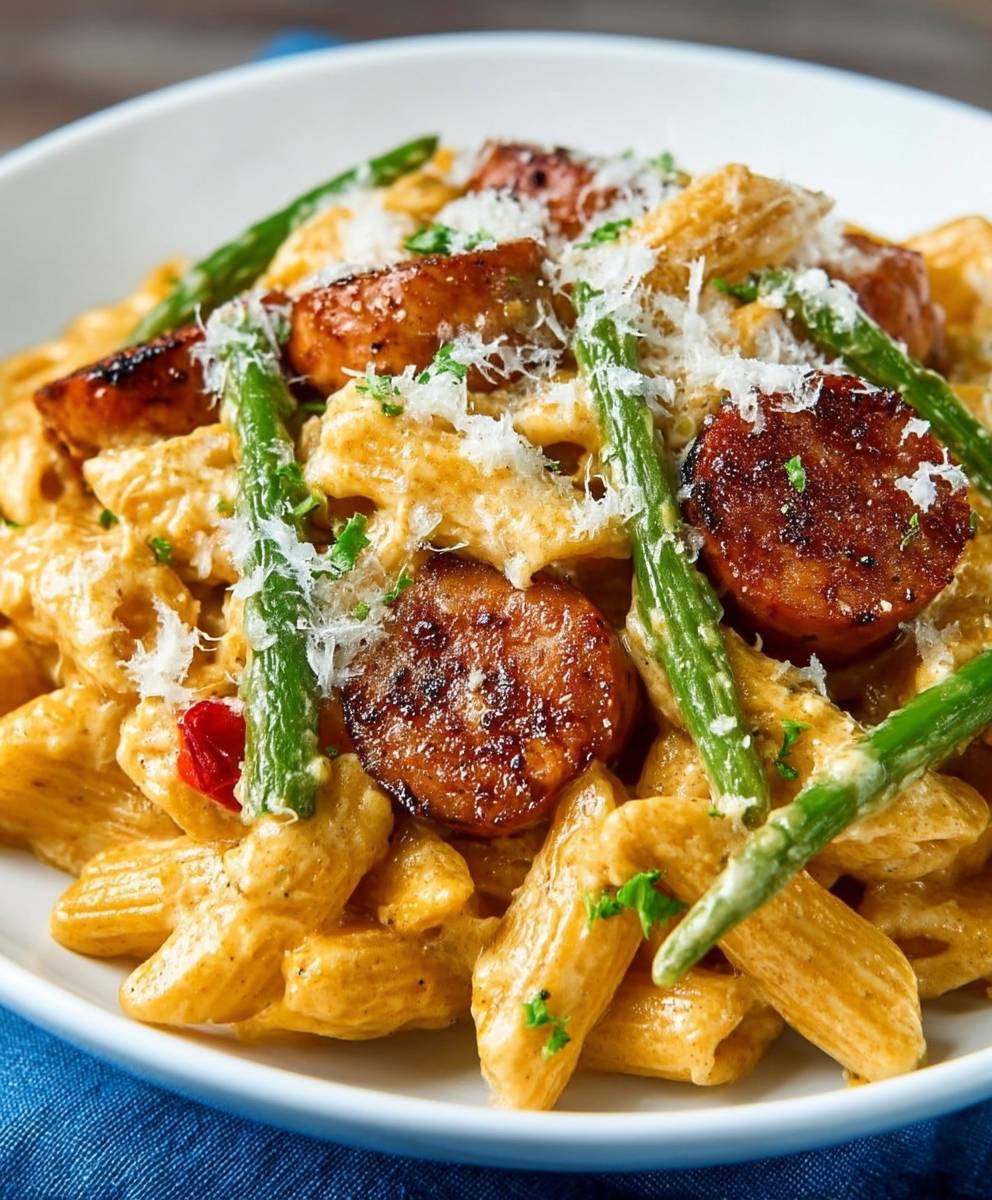 Cajun Chicken Sausage Pasta