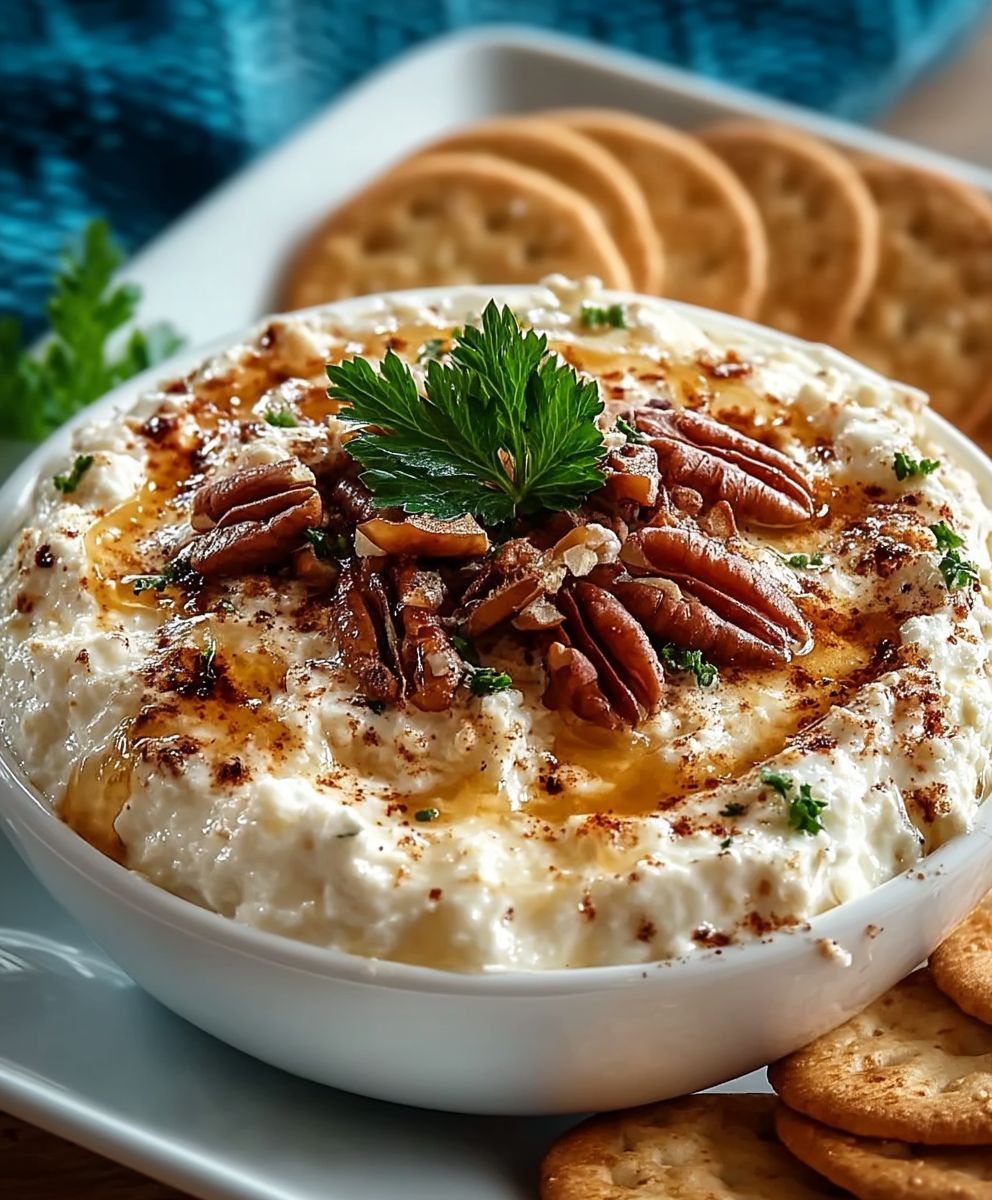 Parmesan Honey Pecan Dip