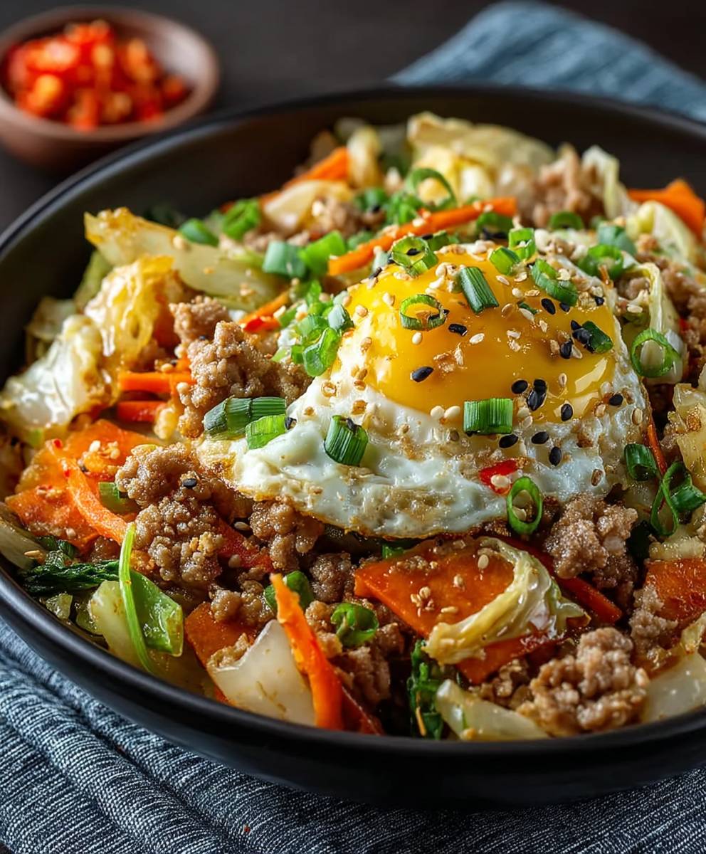 Keto Egg Roll Bowl