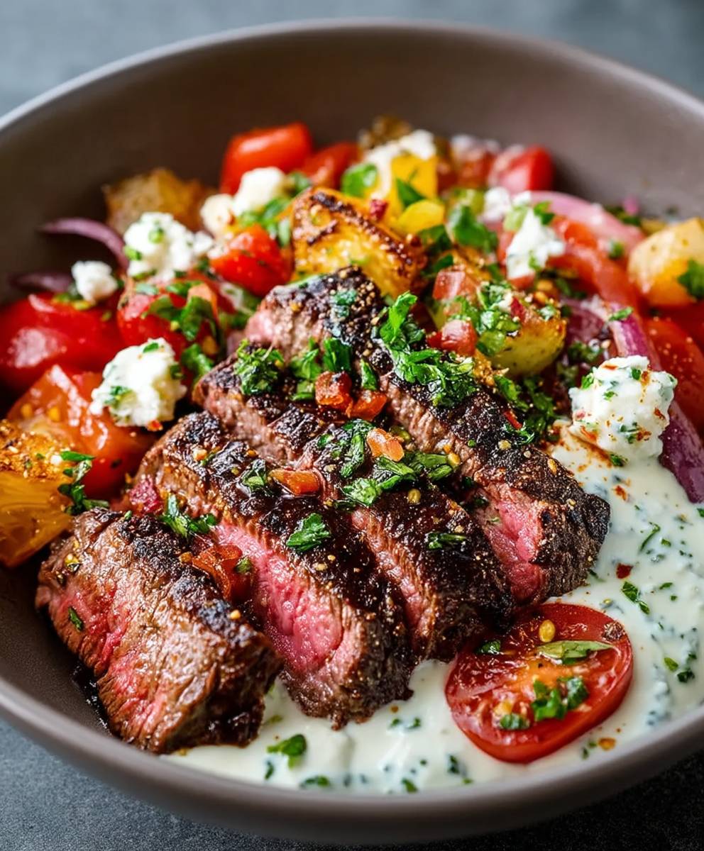 Mediterranean Steak Bowl