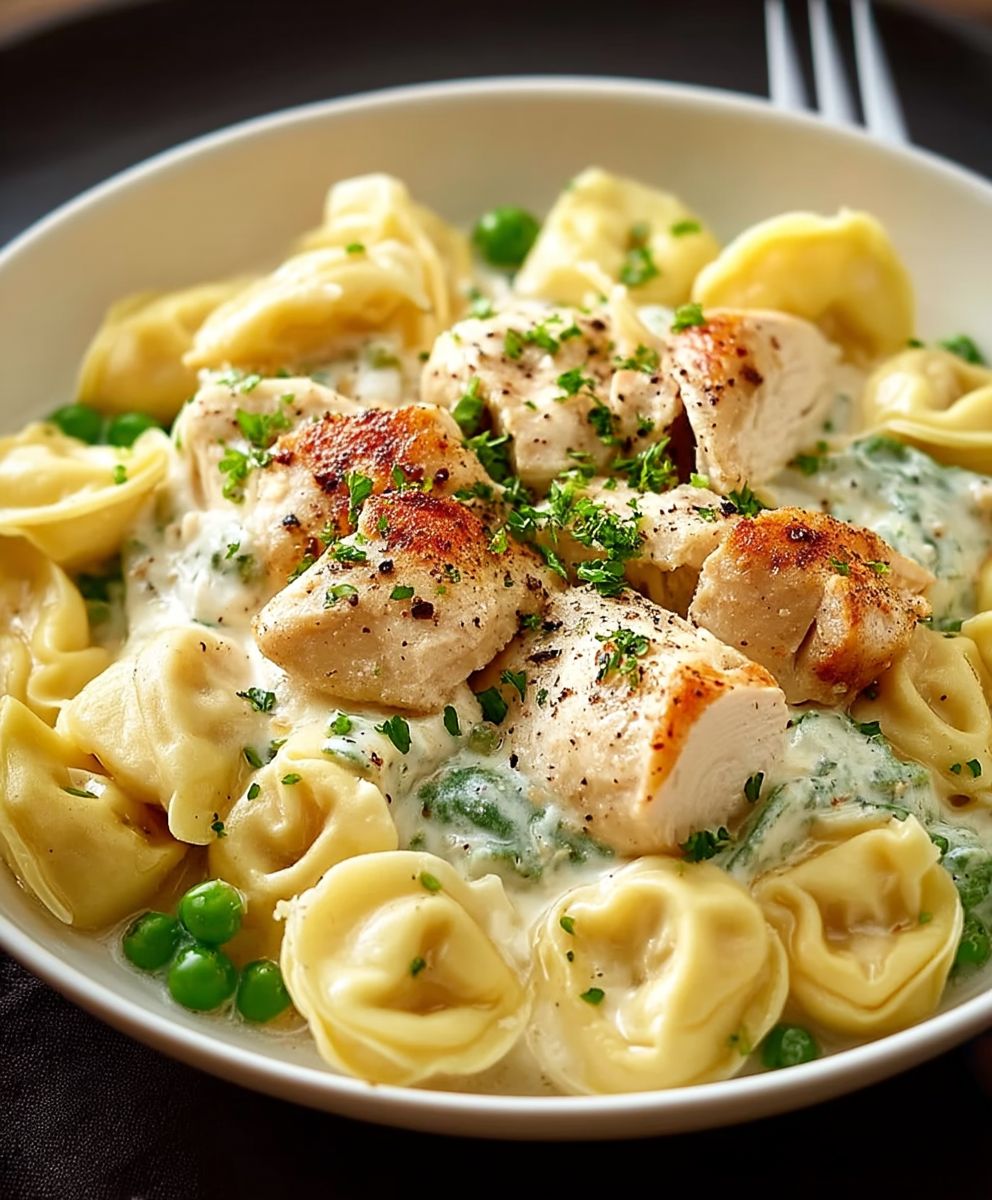 Chicken Tortellini Alfredo