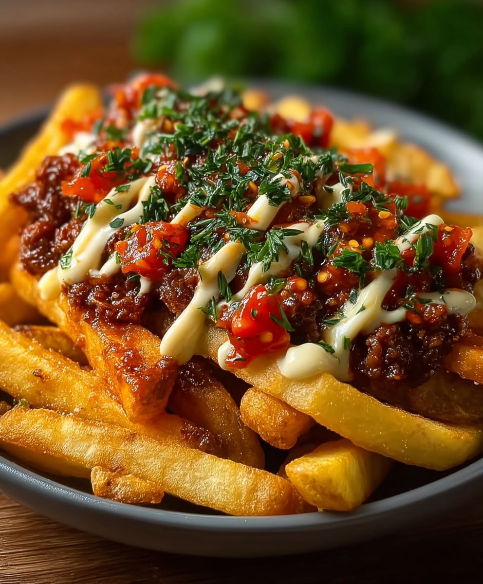 Nduja Beef Loaded Fries