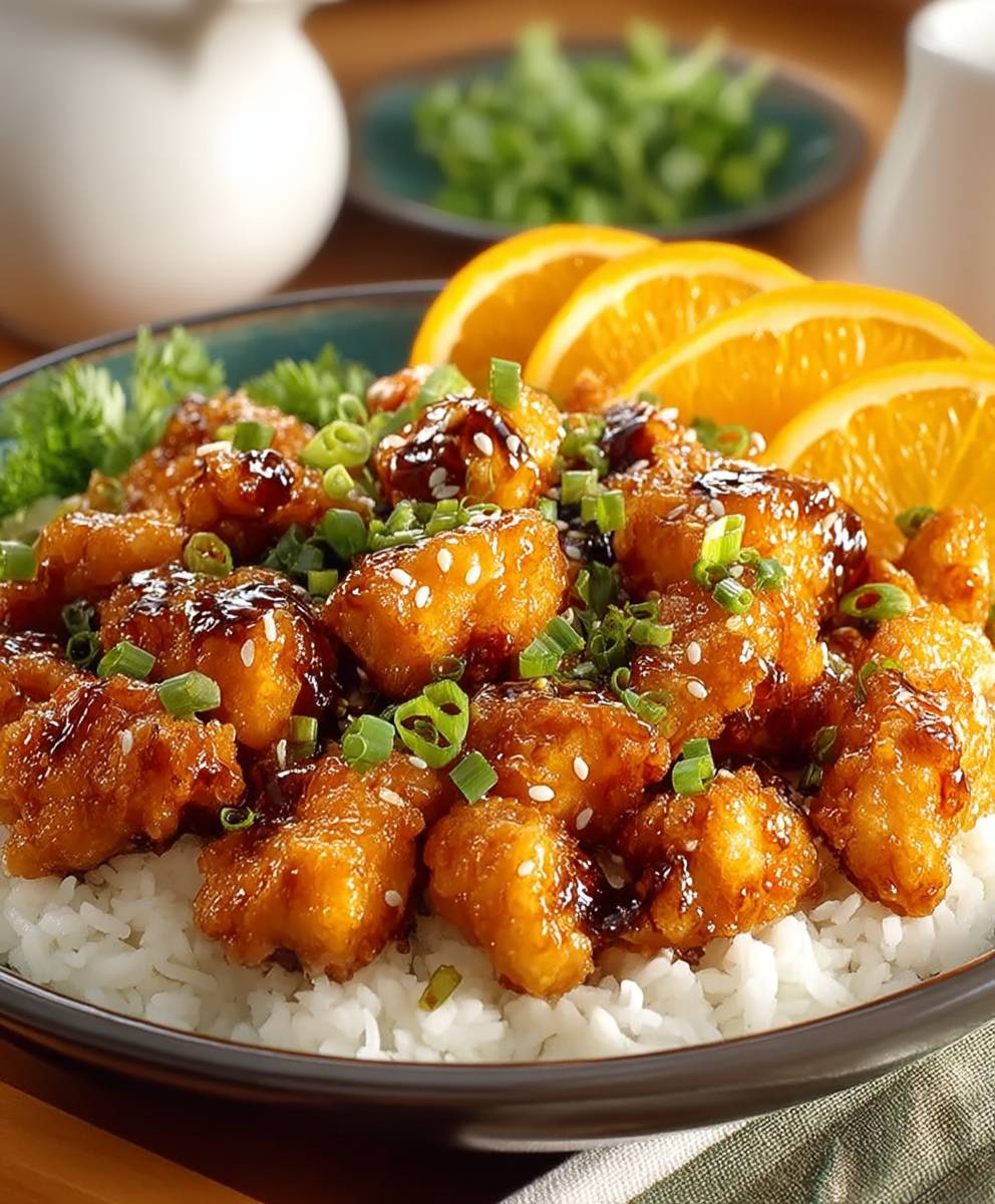 Gluten Free Orange Chicken