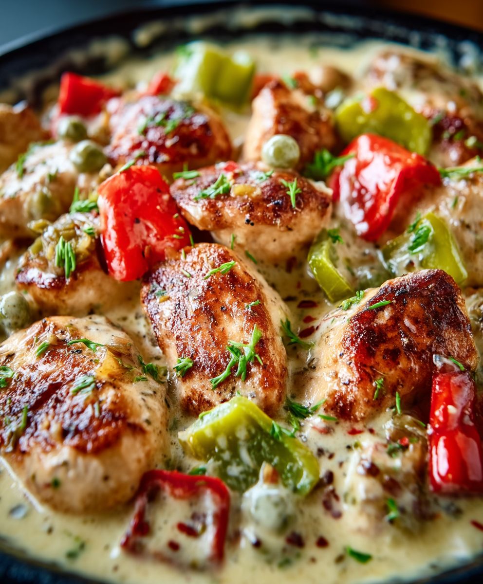 Pepperoncini Chicken Skillet