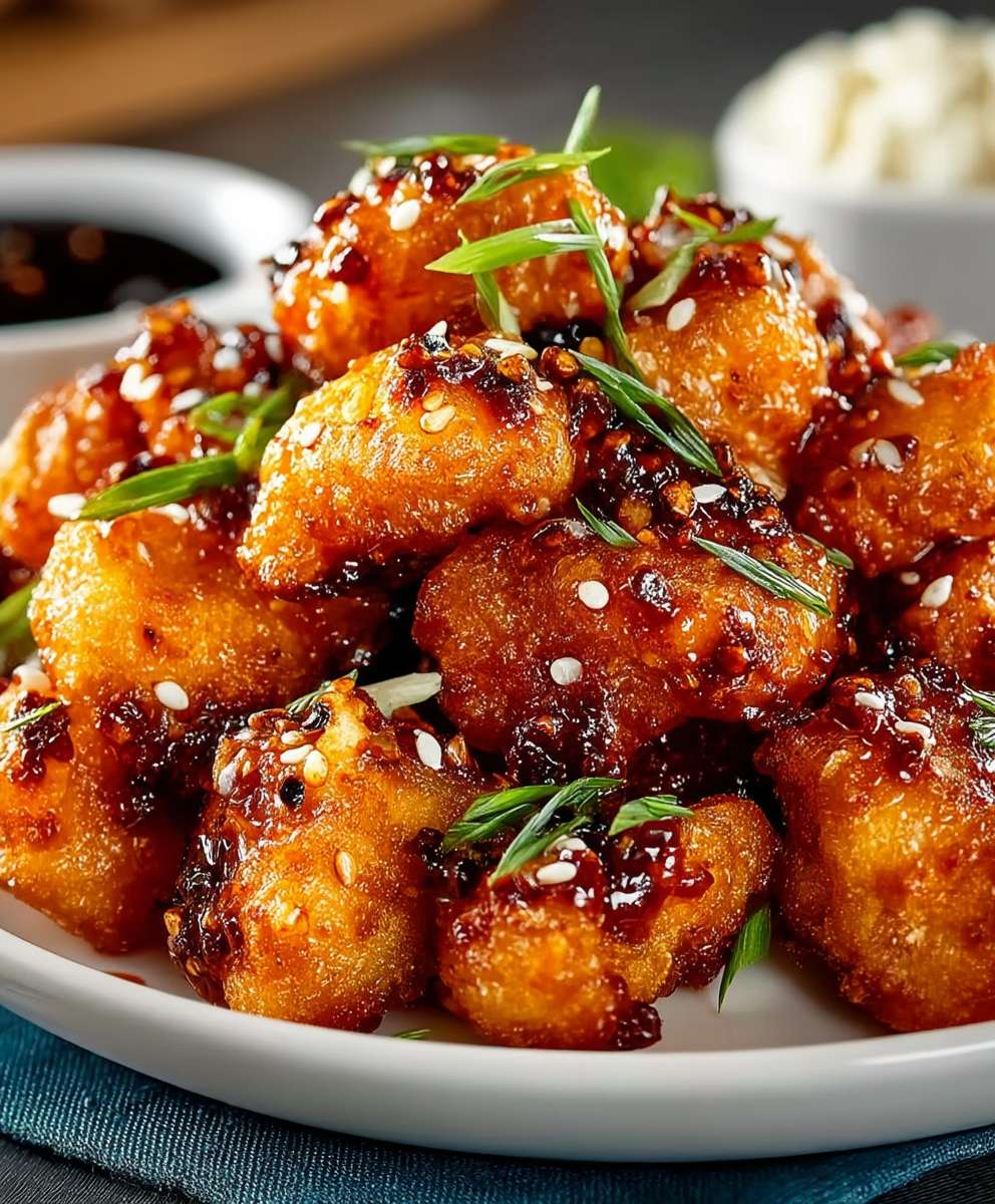 Baked Popcorn Chicken