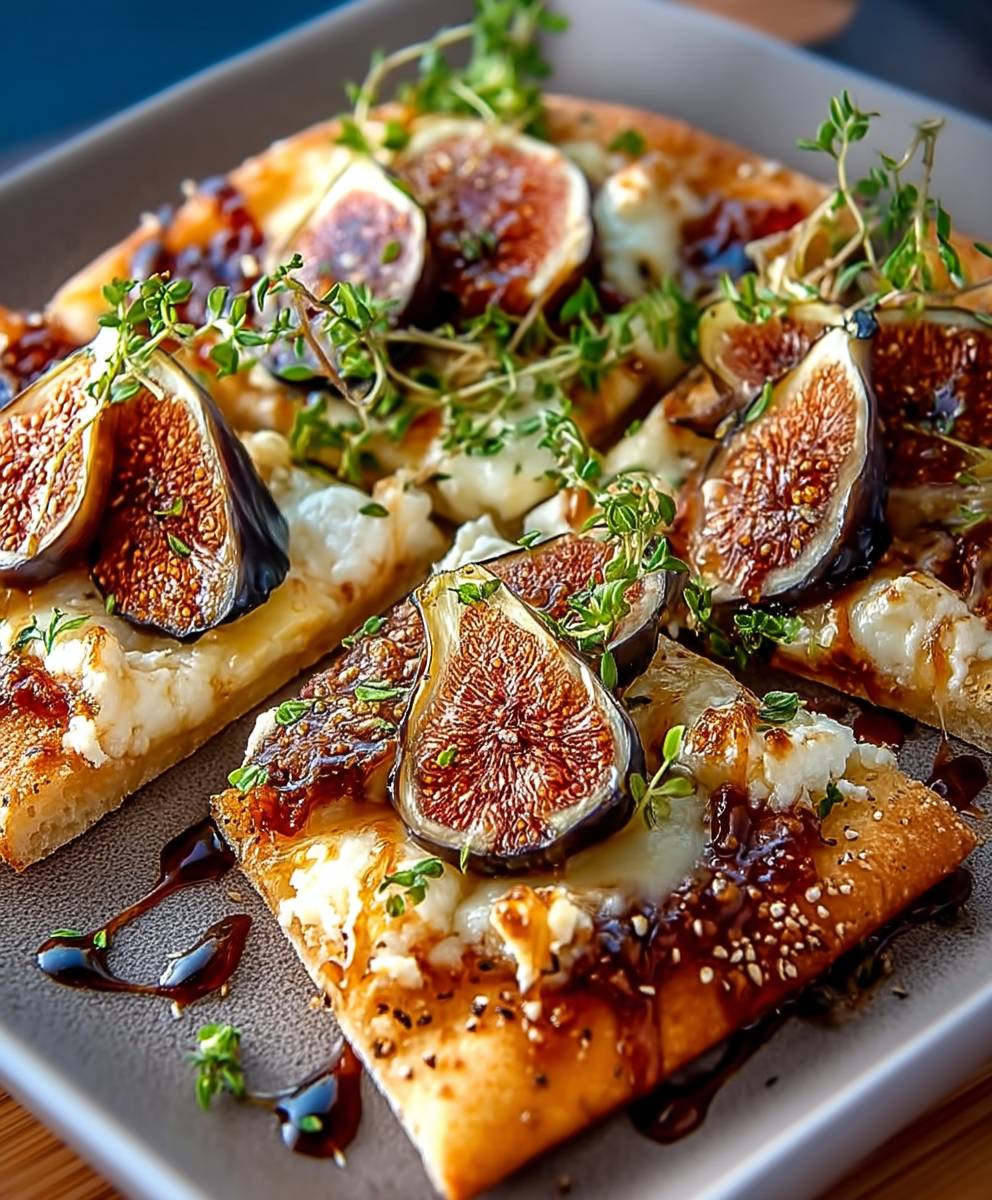 Fig Brie Flatbread